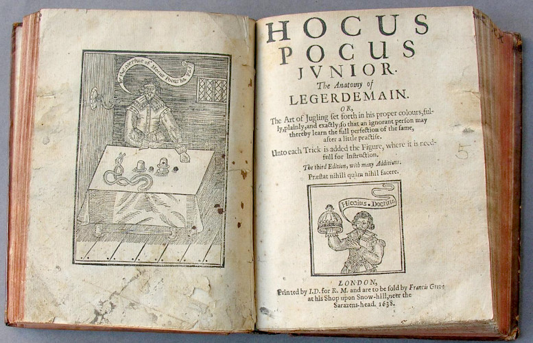 Photograph of Hocus Pocus Junior, 1638.