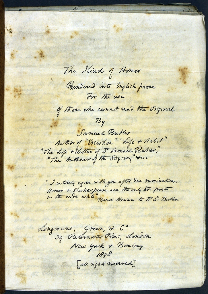 Manuscript title page