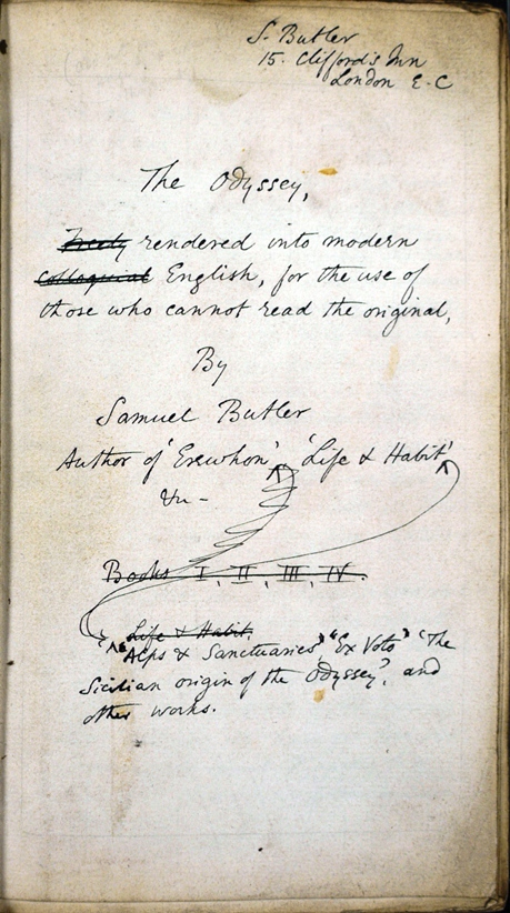 Manuscript title page