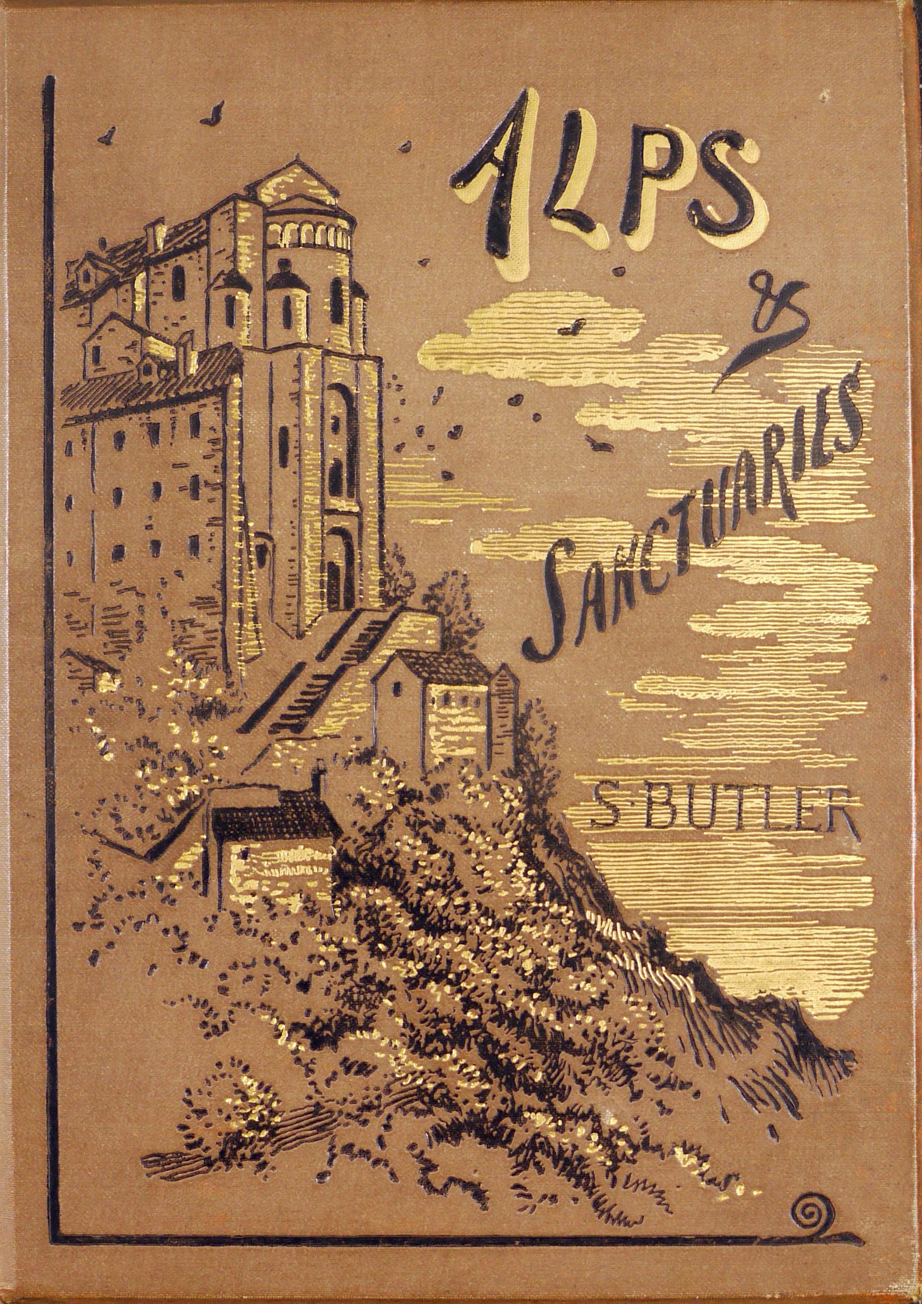 Cover of published book Alps and Sanctuaries