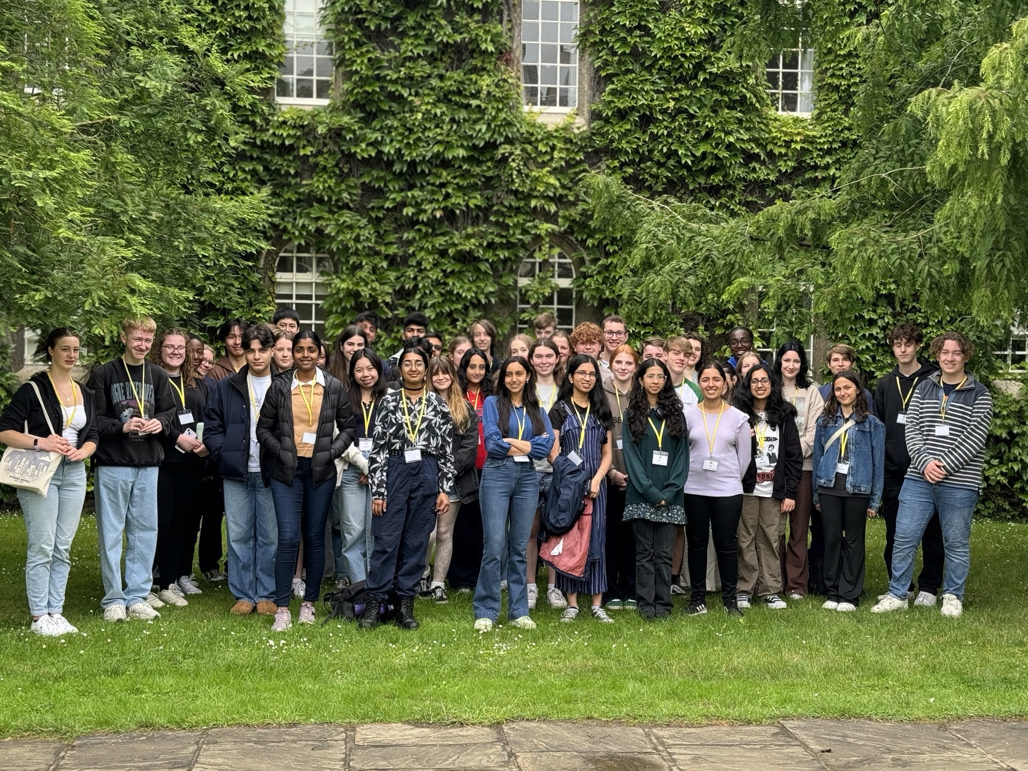 Sixth-formers on Natural Sciences Residential July 2024