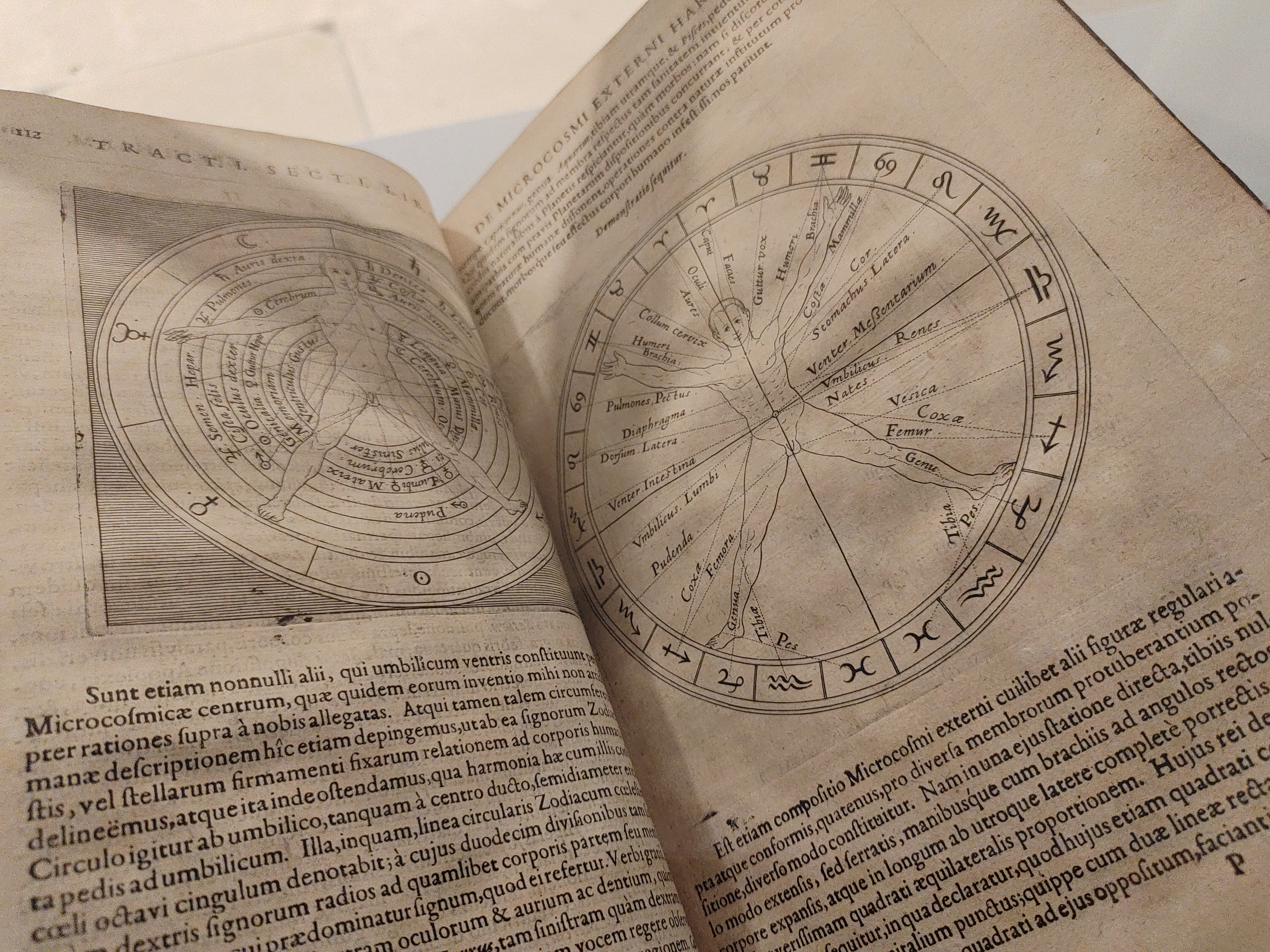 The Zodiac Man in Robert Fludd’s Utriusque cosmi maioris scilicet et minoris metaphysica, physica atque technica historia (Oppenheim, 1617-1619)