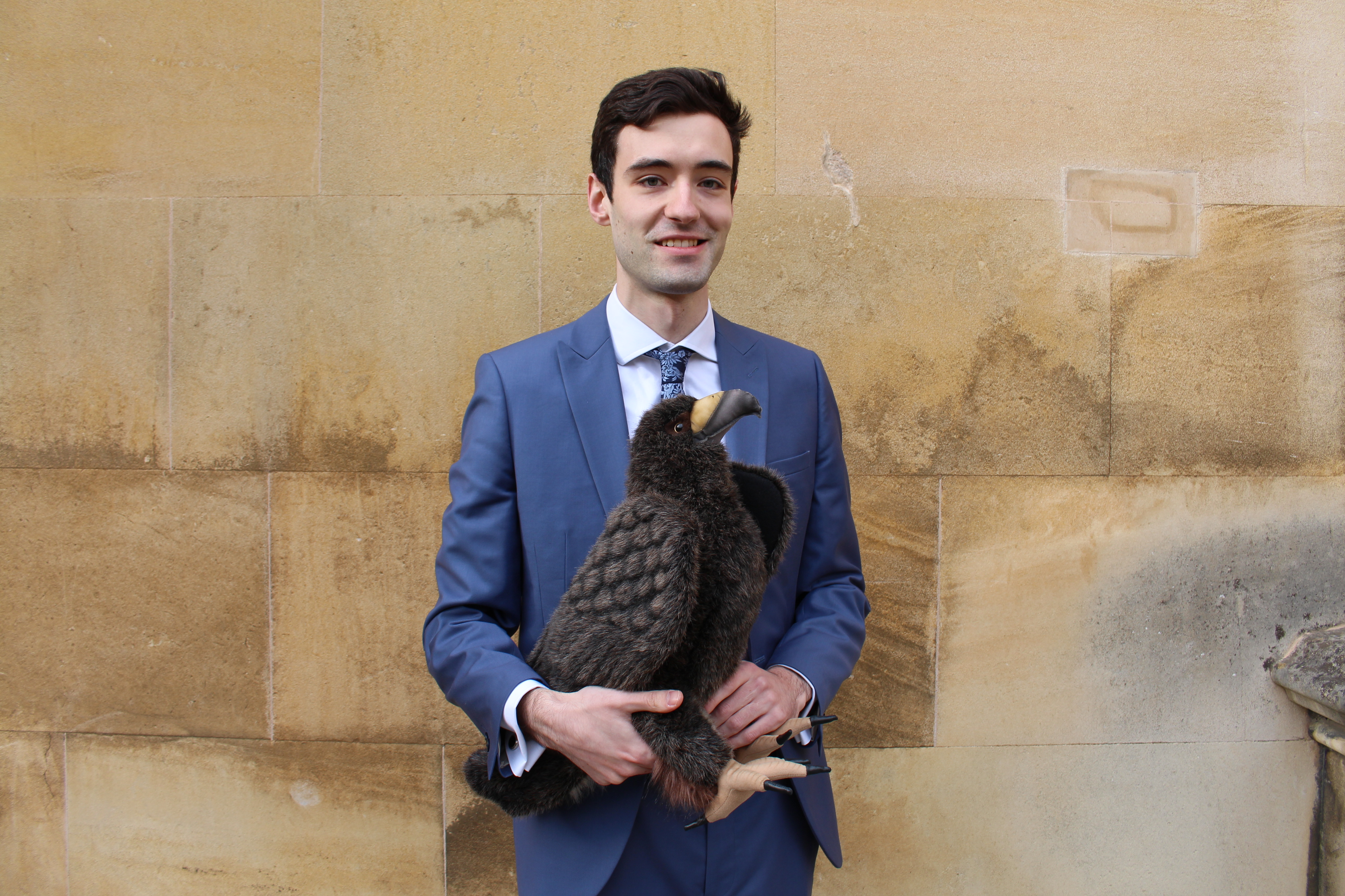 James Devine Stoneman with an Eagle