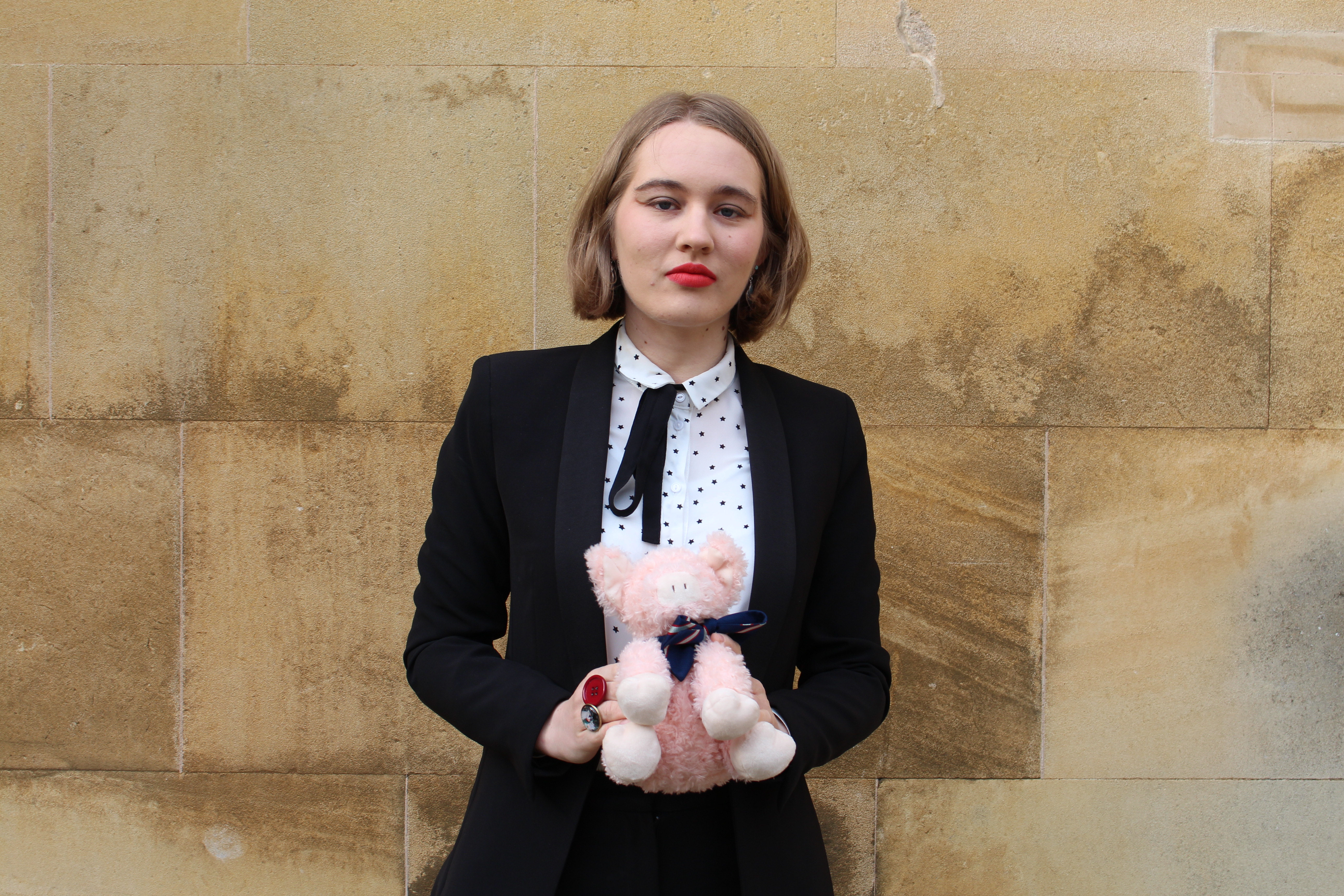 Rosie with Paul Pig