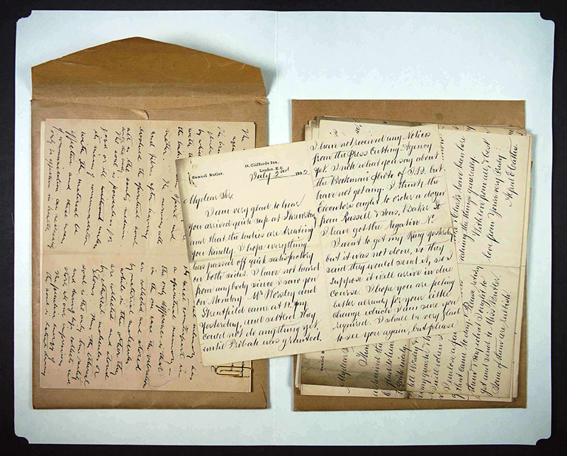 Folder VIII/26/7 - correspondence of Alfred Cathie, 1902-29