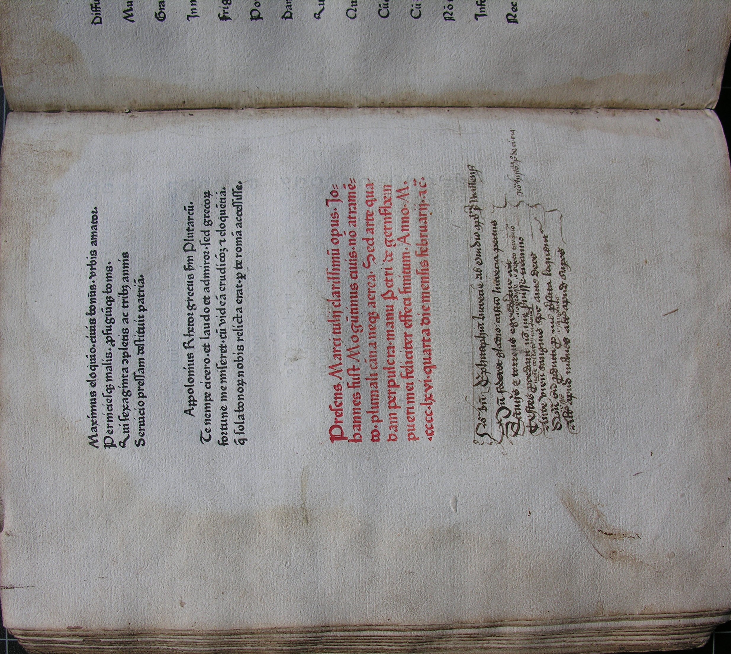 Printed oage from manuscript F.19