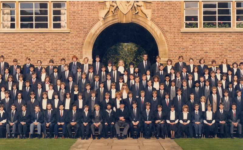 Matriculation photograph 1982