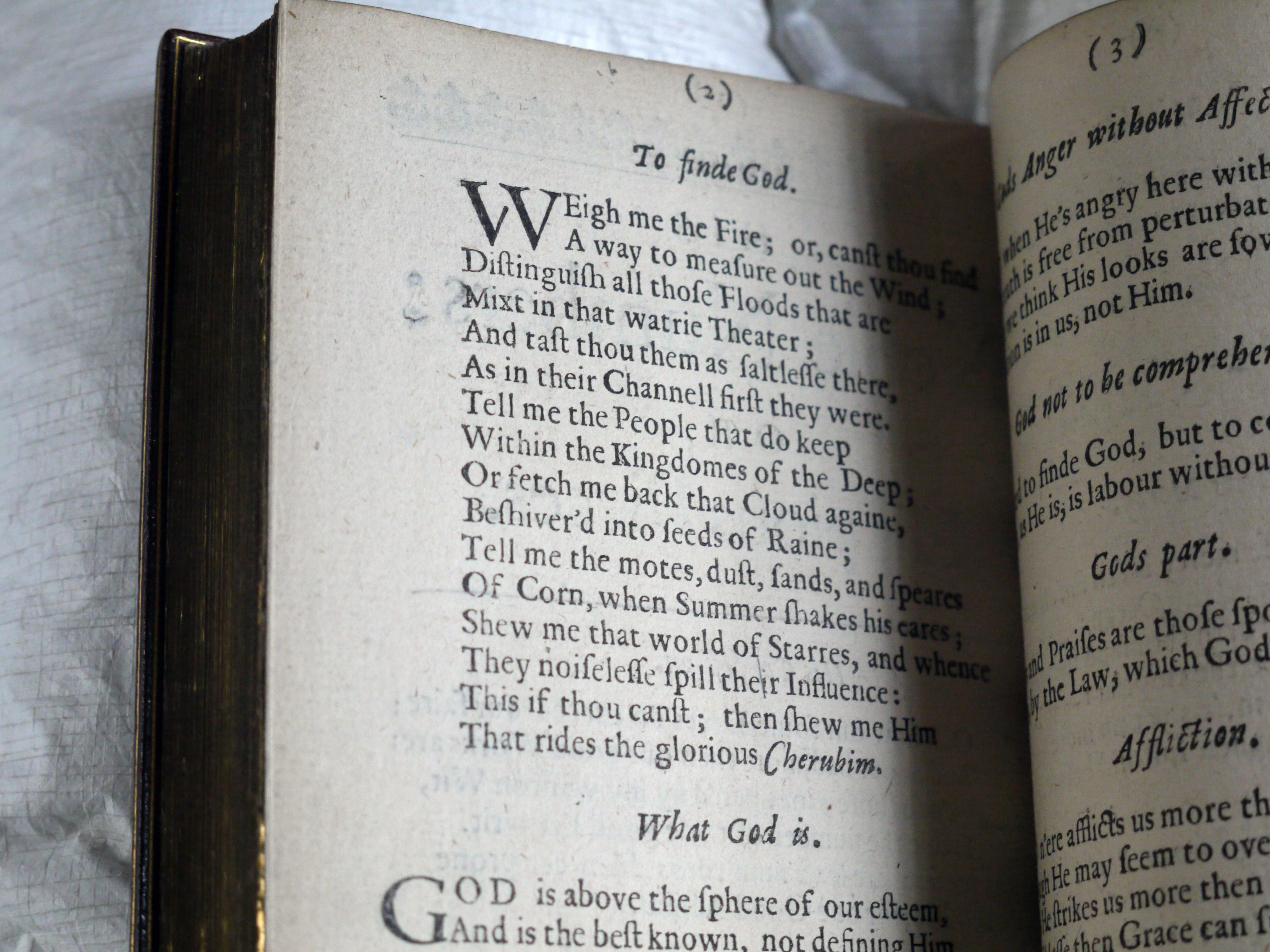 Robert Herrick, 'To Find God'