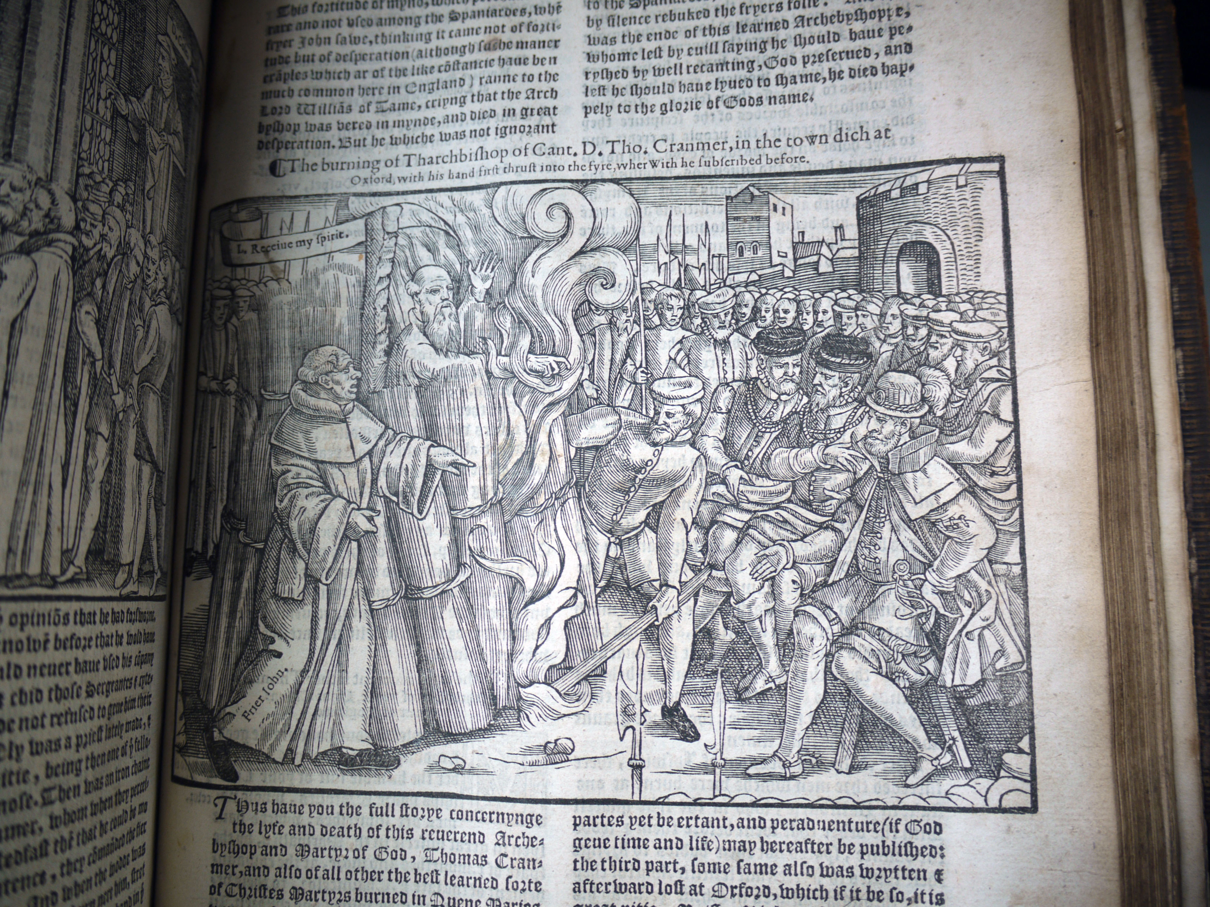 The martyrdom of Thomas Cranmer