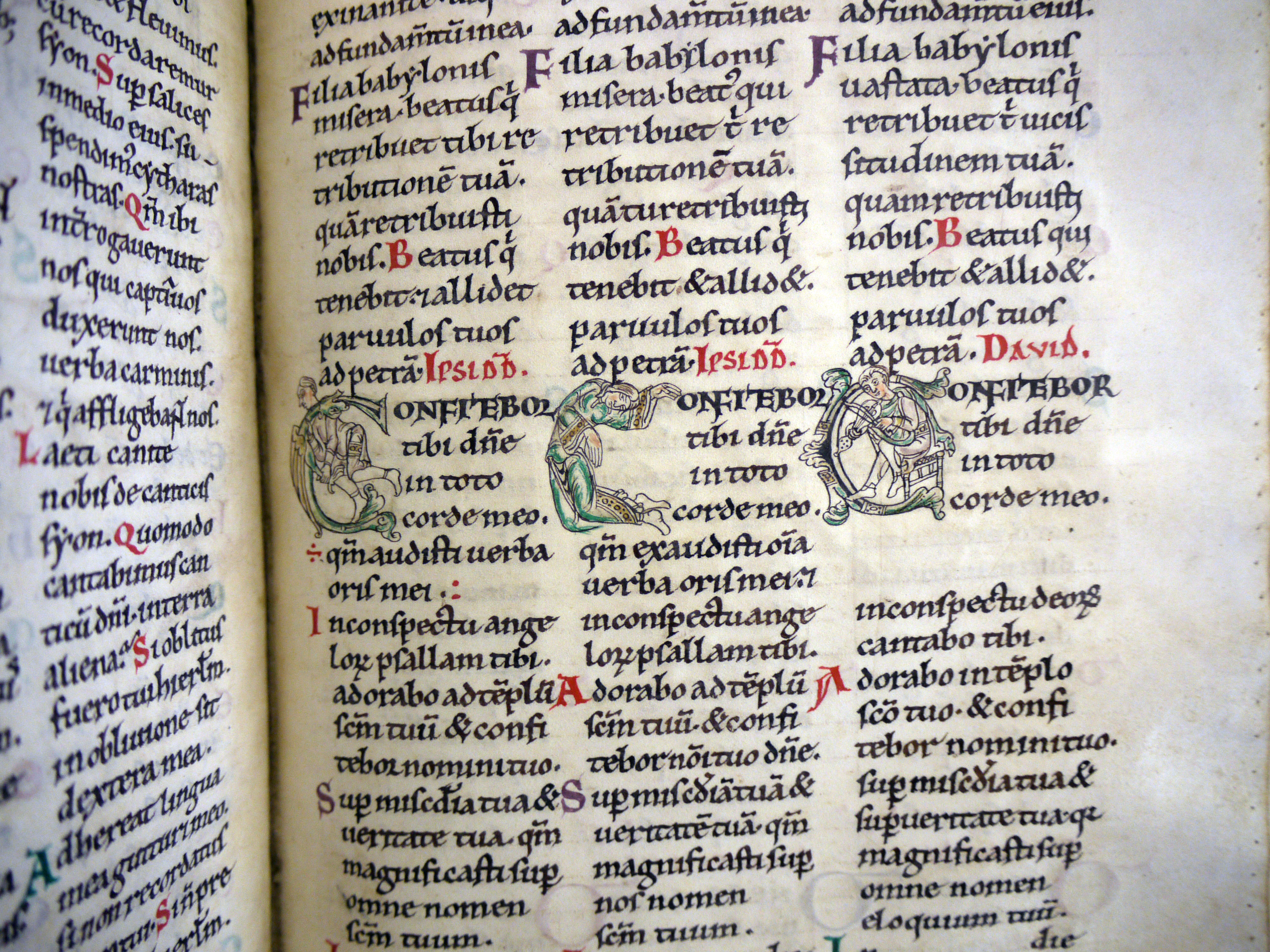 Triple psalter