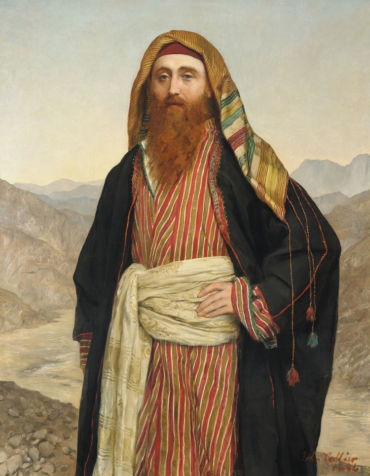 E.H. Palmer in Arab robes
