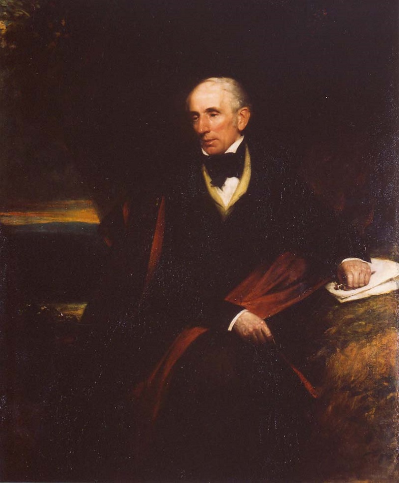 Oil portrait of Wordsworth