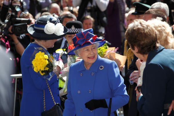 Queen's visit to St John's.