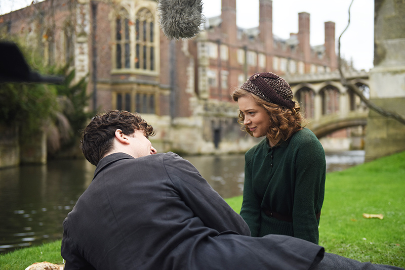 Red Joan films at St John's 