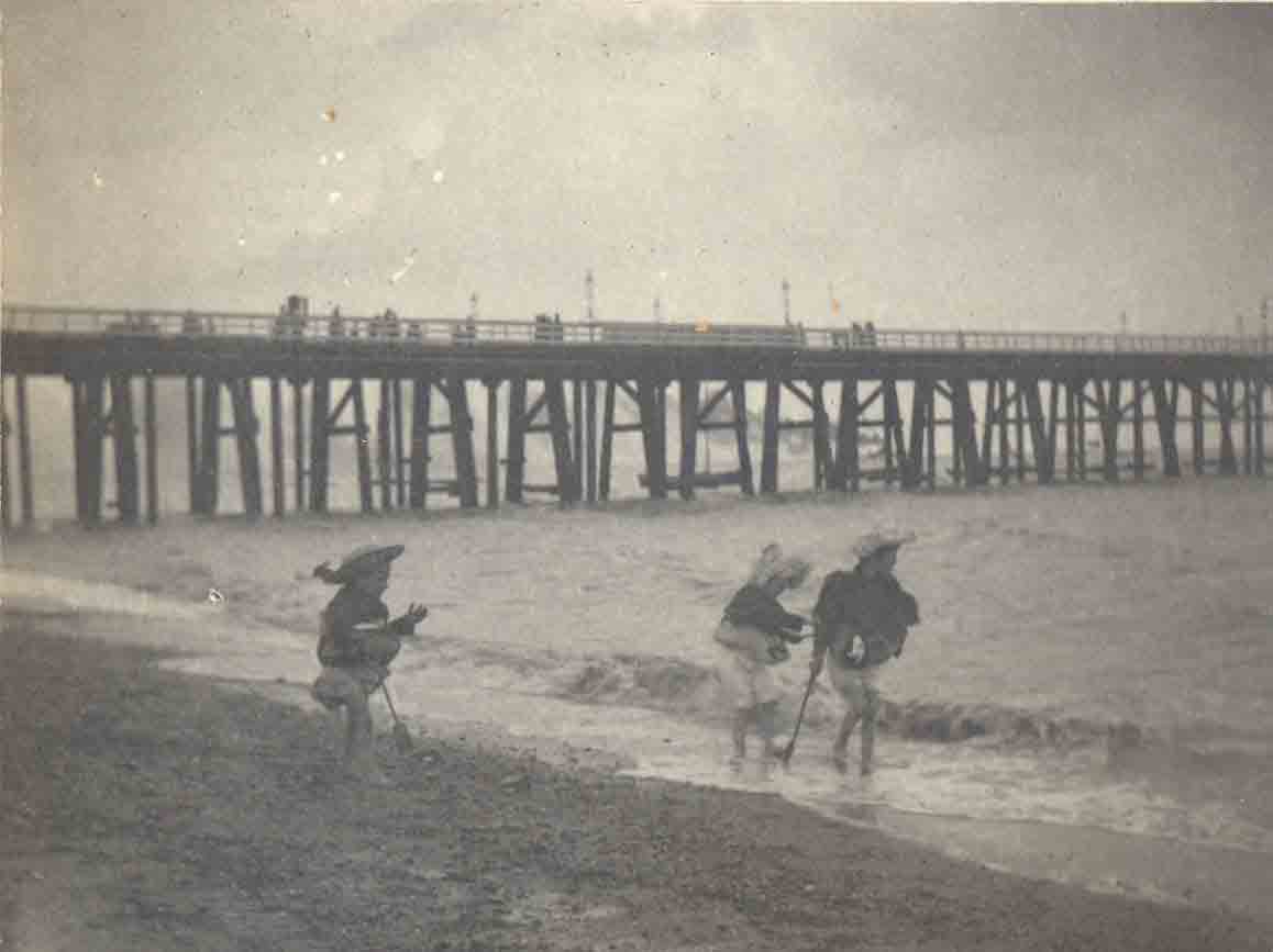 Clacton Beach. 19 July 1891.