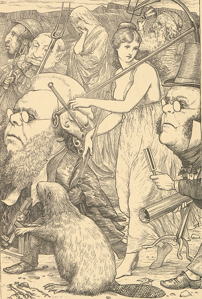 Illustration from the Hunting of the Snark