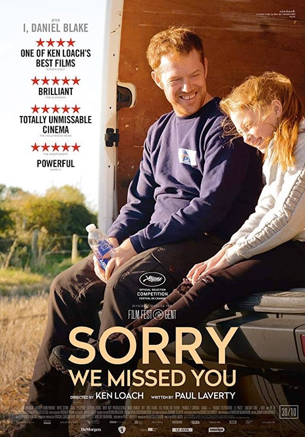 Sorry we missed you - Ken Loach film poster