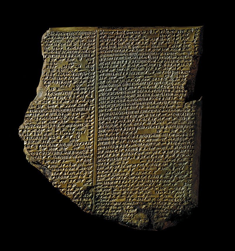The Flood Tablet. Credit: The Trustees of the British Museum