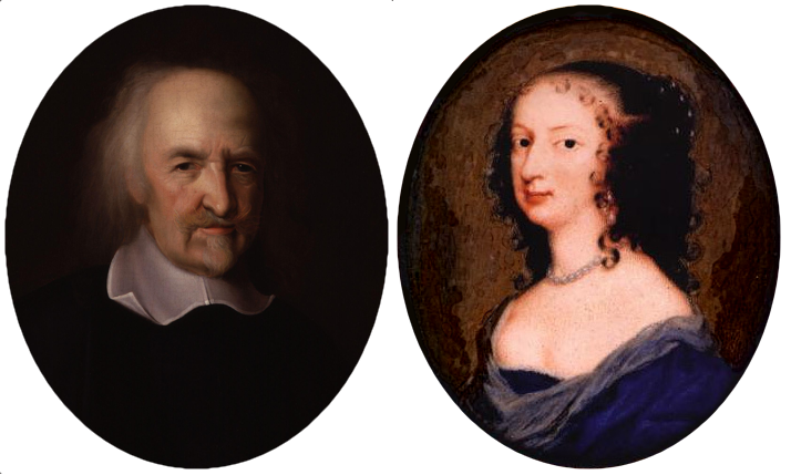 Thomas Hobbes and Margaret Cavendish