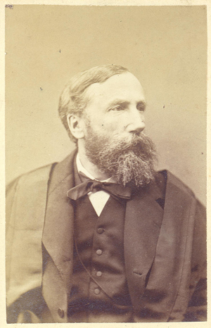 Sepia photograph of Isaac Todhunter