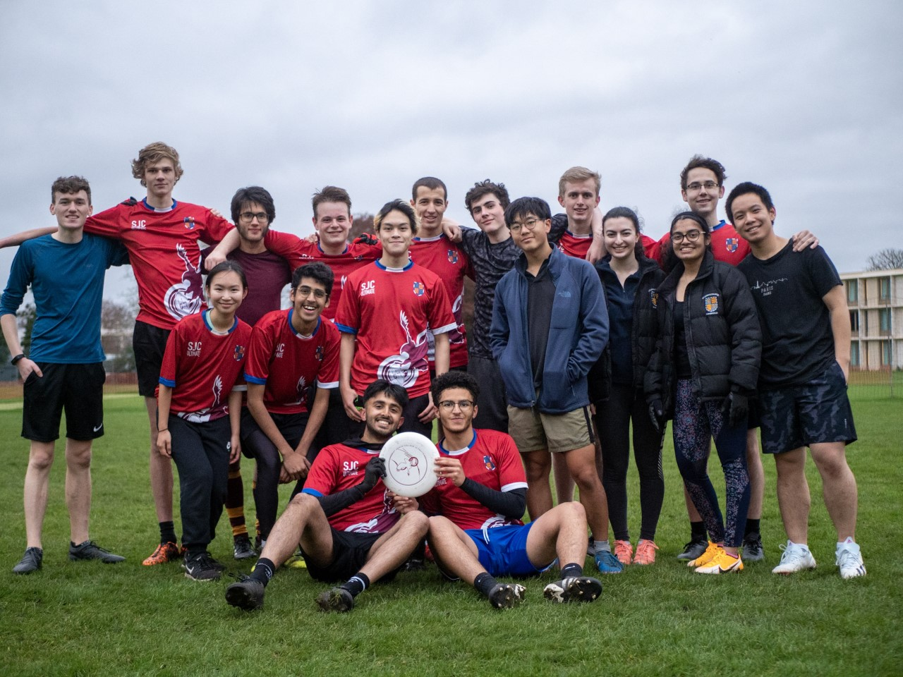 St John's frisbee team