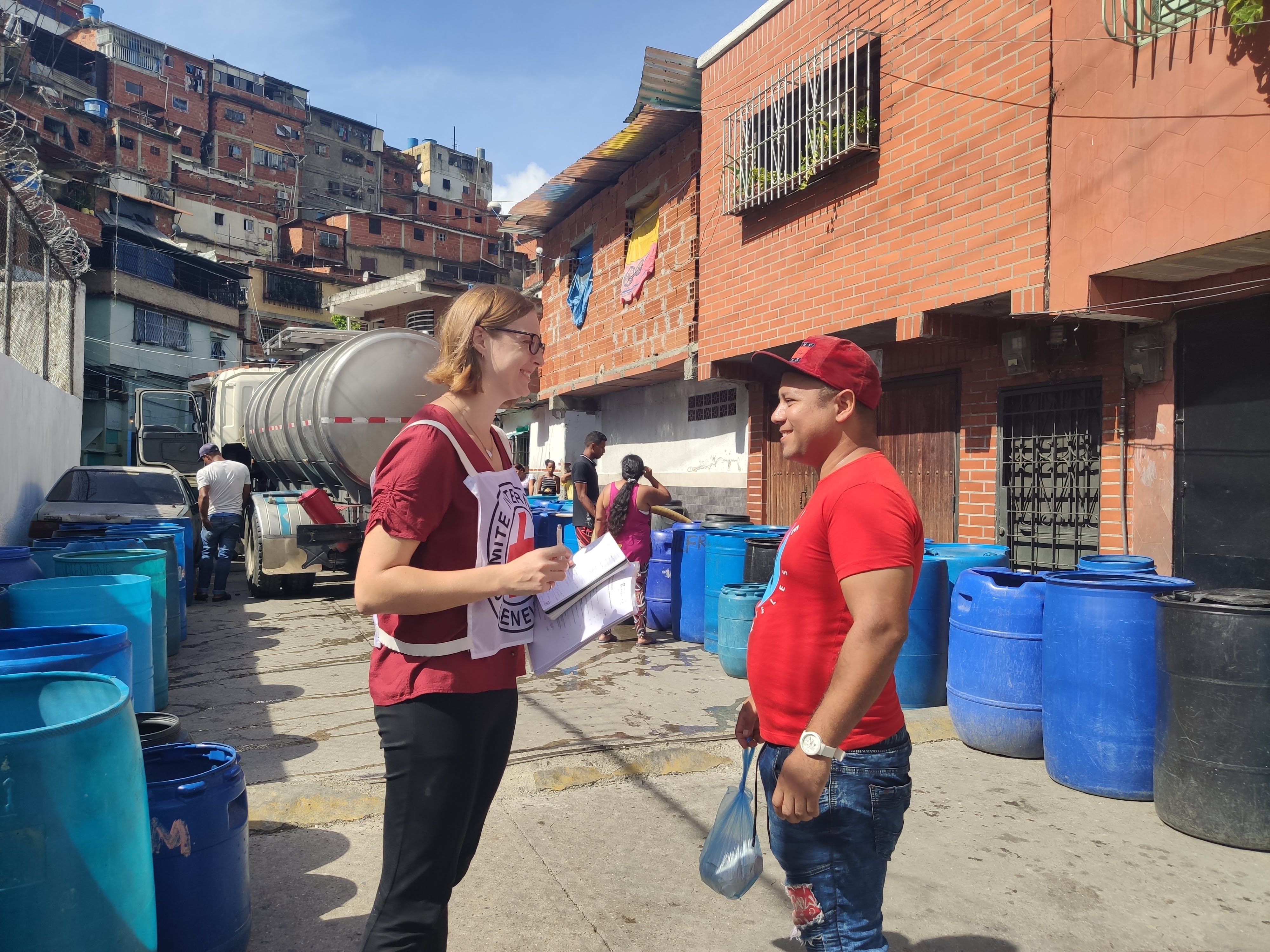 Emma doing fieldwork in Venezuela