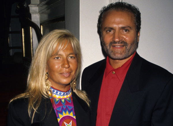 Gianni and Donatella Versace