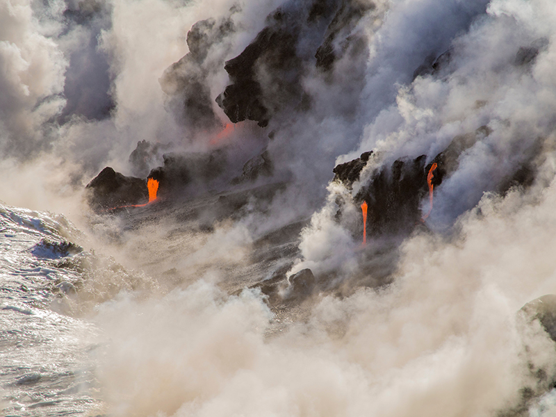 Volcanic gases