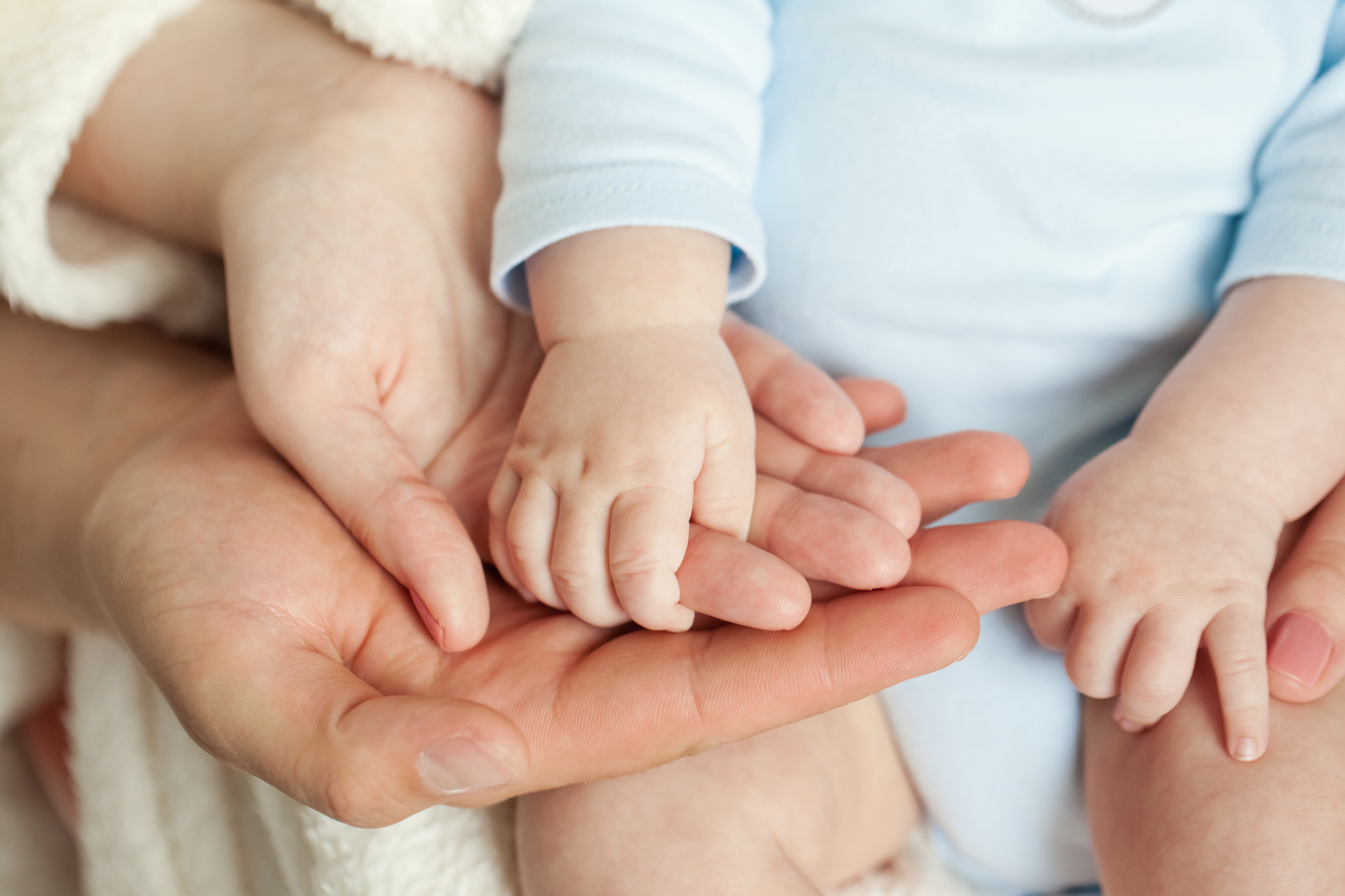 Baby and parents