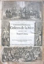 Title page with French title pasted over the Dutch