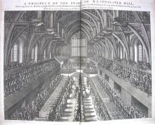 Engraving of the coronation feast