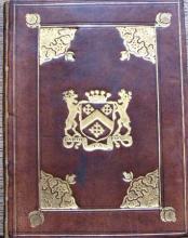 Gold-tooled binding