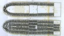 Illustration of slave ship